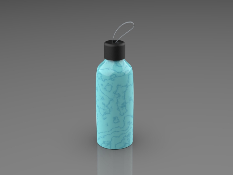 gourde de couleur transformative teal / visiondeco